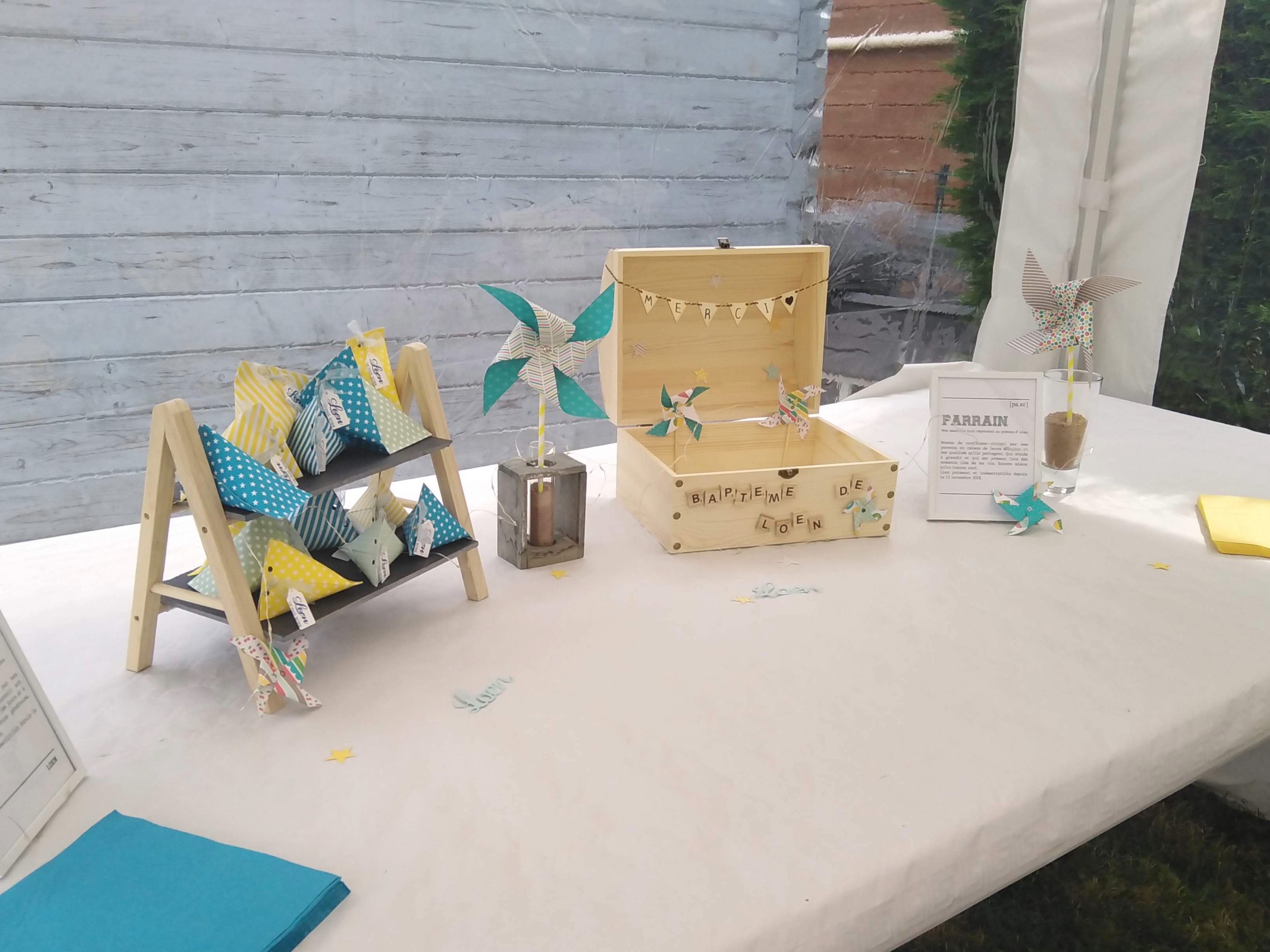 Décoration d'événement réalisés par Ode Créative